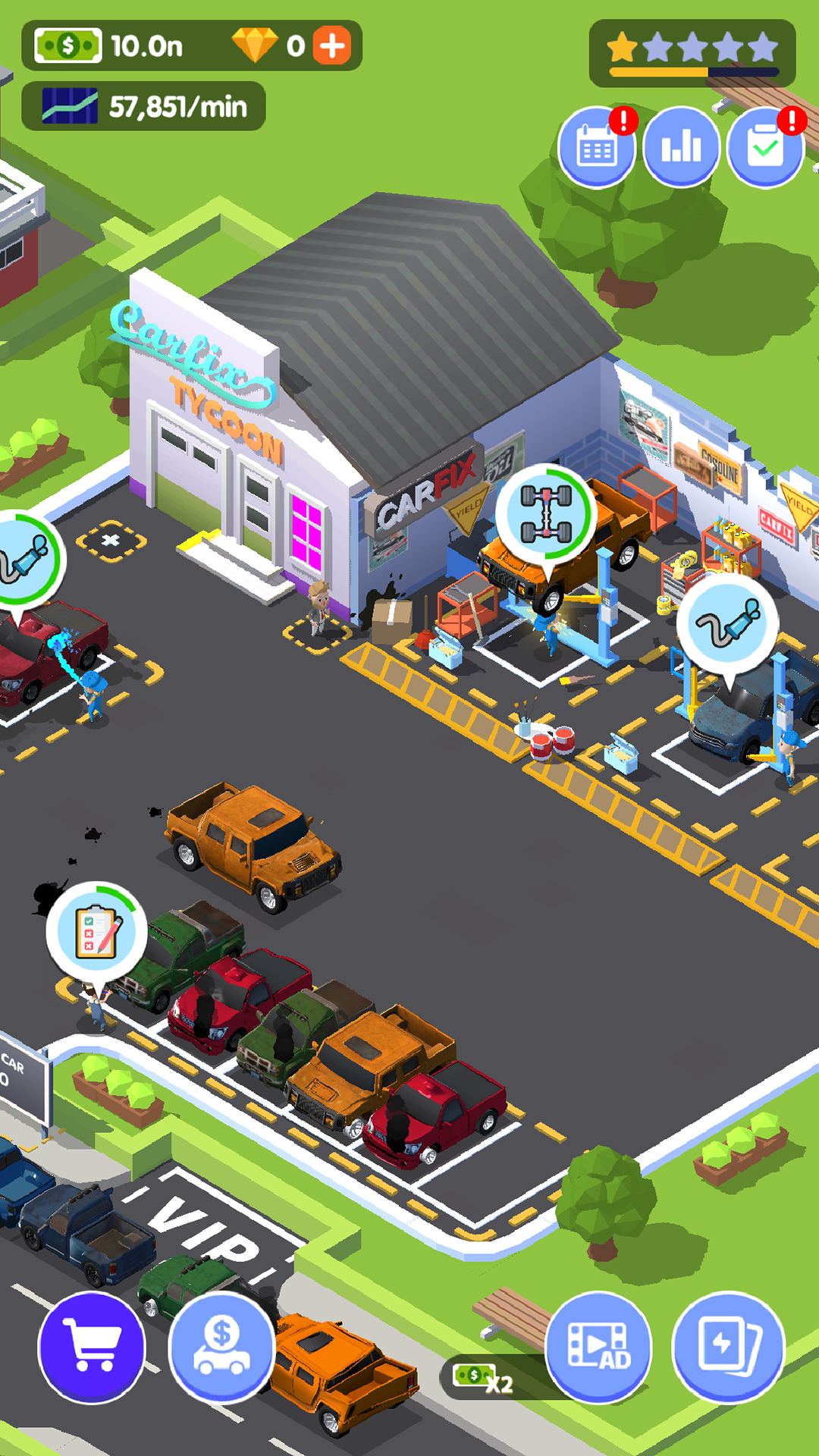 اسکرین شات 5 بازی Car Fix Tycoon