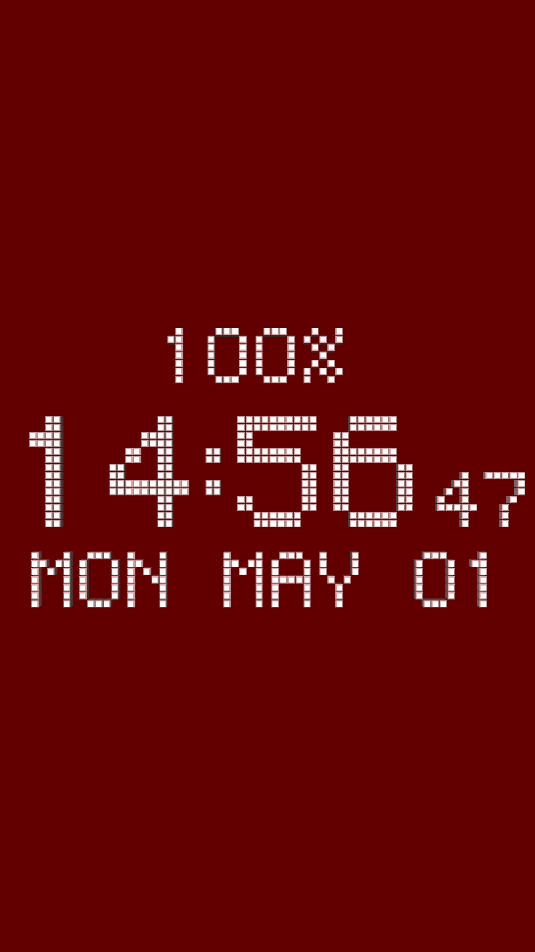 اسکرین شات 2 برنامه 3D Digital Clock-7