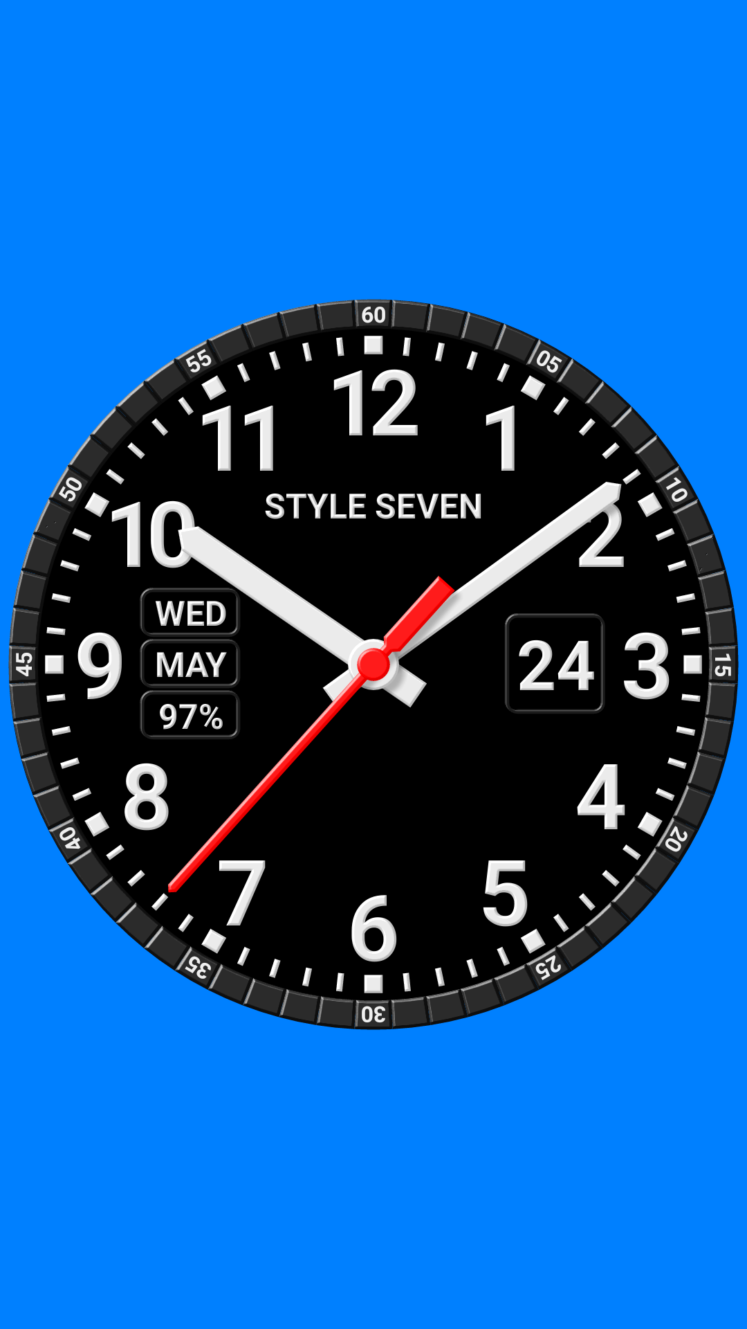 اسکرین شات 1 برنامه Analog Clock Constructor-7