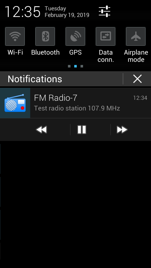 اسکرین شات 4 برنامه FM Radio-7