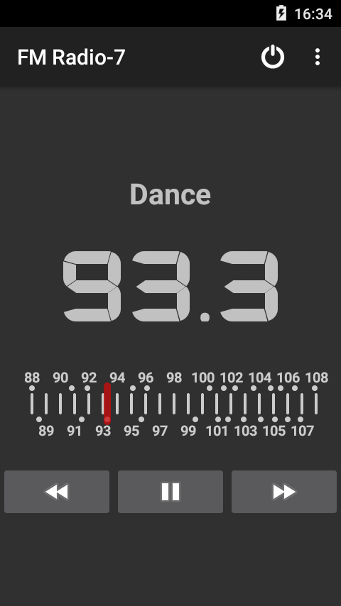 اسکرین شات 5 برنامه FM Radio-7