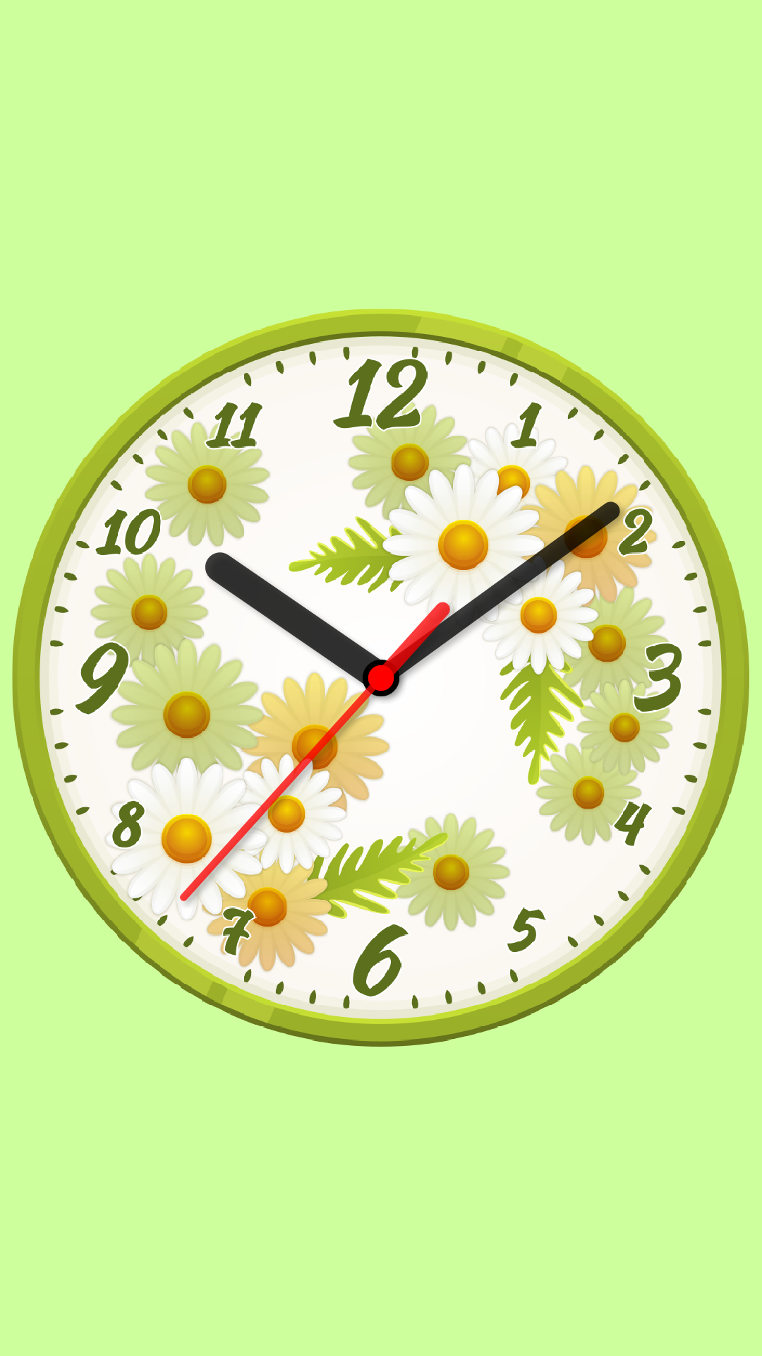 اسکرین شات 5 برنامه Skin Analog Clock-7