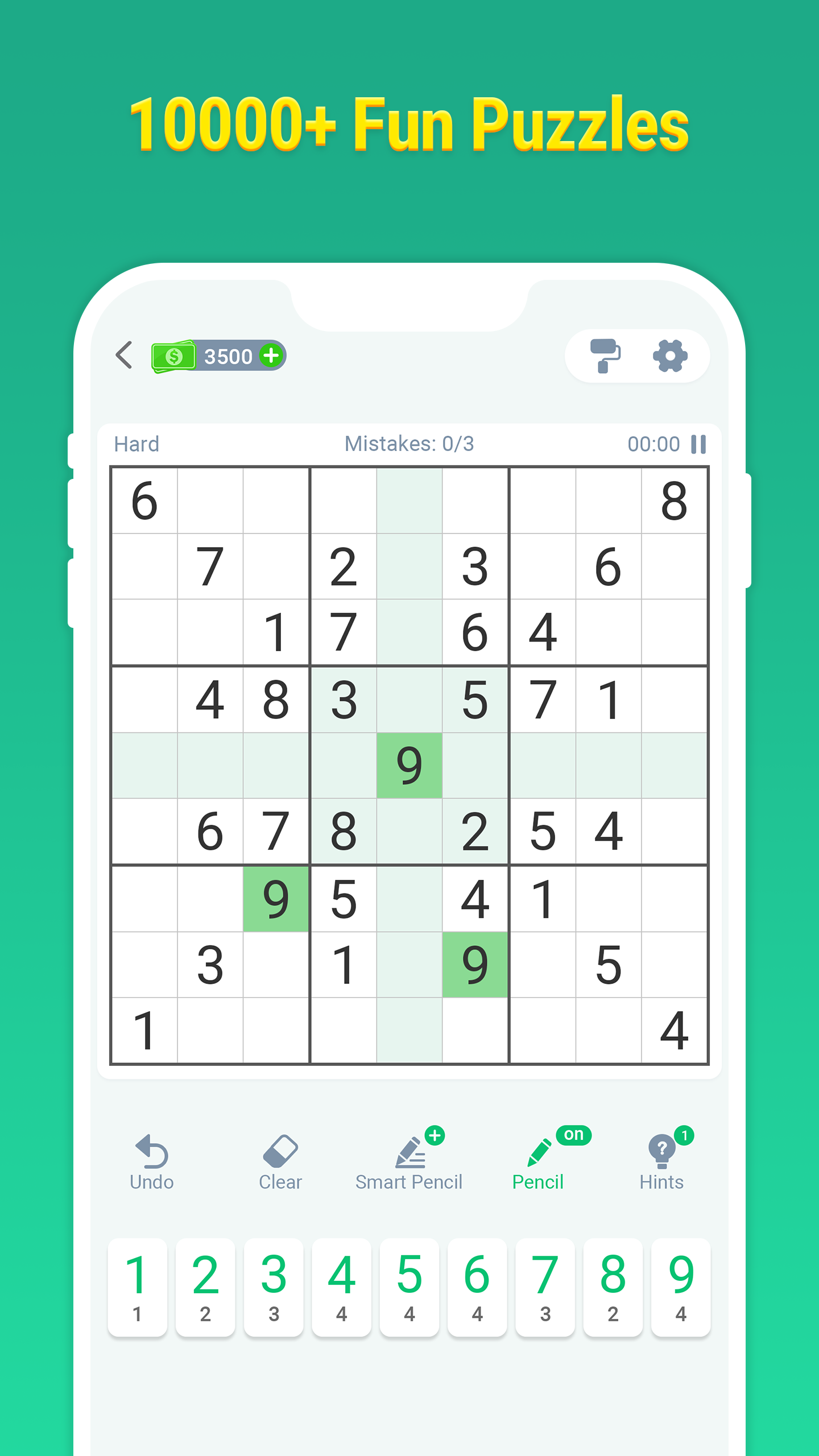 اسکرین شات 2 بازی Sudoku