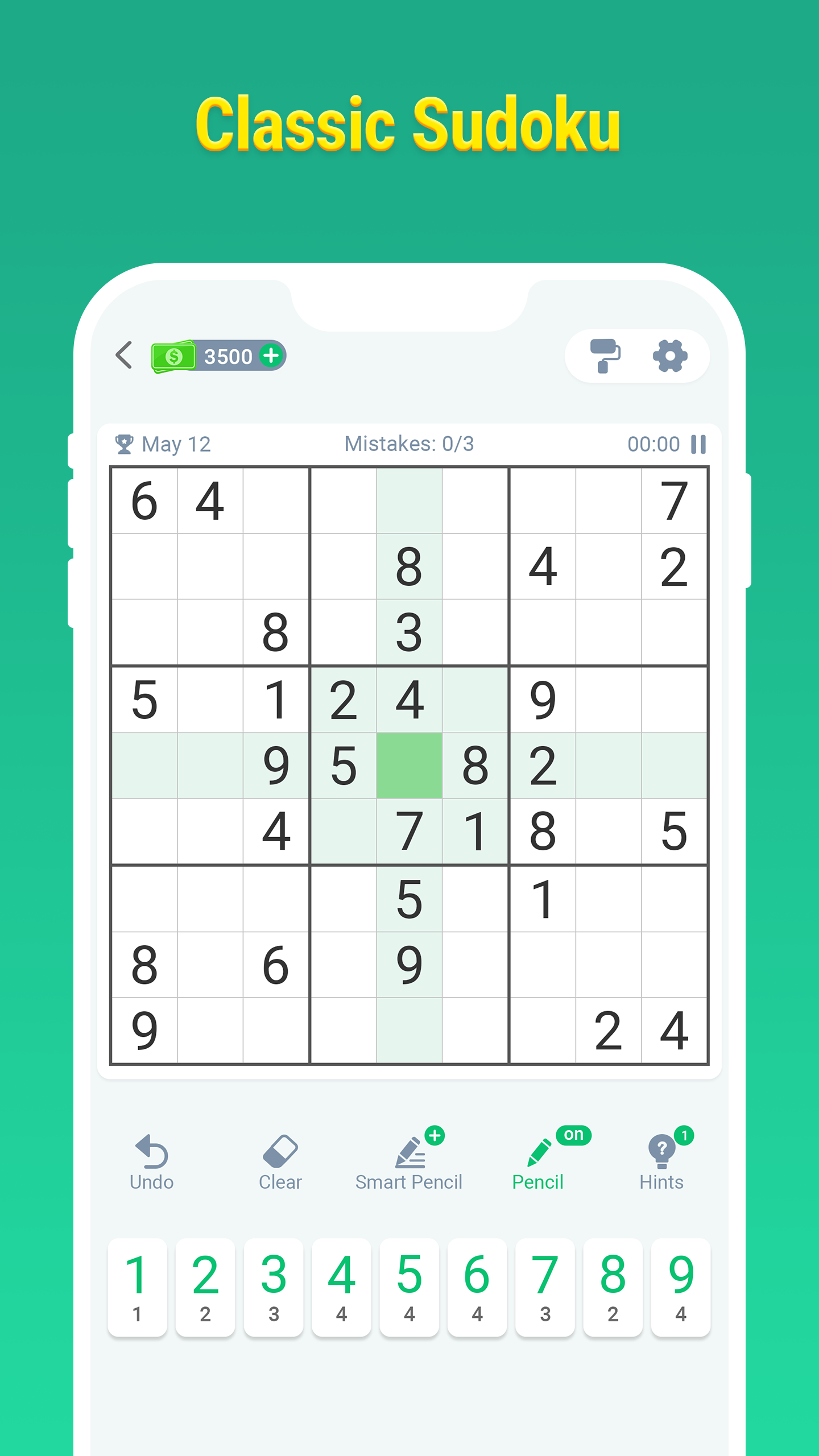 اسکرین شات 1 بازی Sudoku