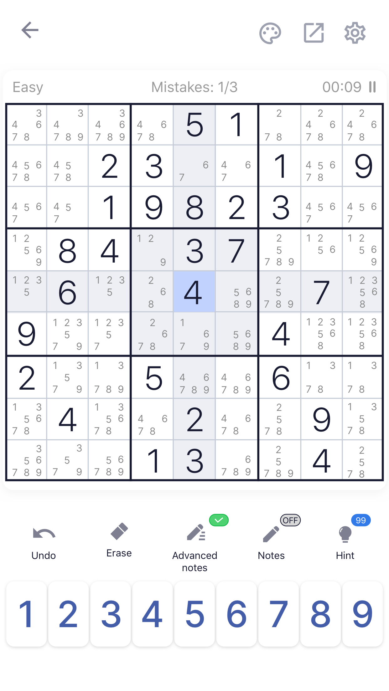 اسکرین شات بازی Sudoku - Classic Sudoku Puzzle 6