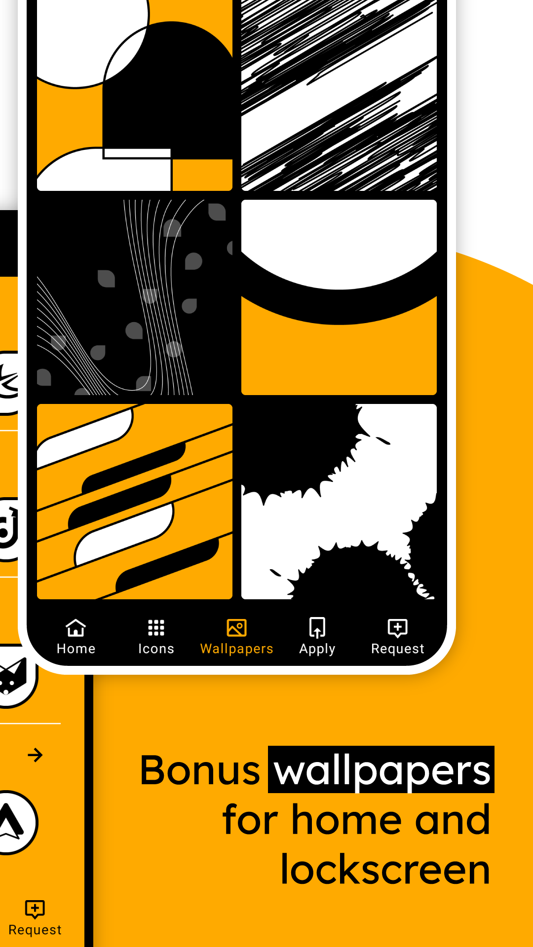 اسکرین شات 3 برنامه Japes Ink - Icon Pack