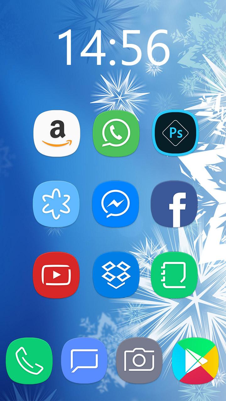 اسکرین شات 2 برنامه Theme/ Wallpaper for oppo f9
