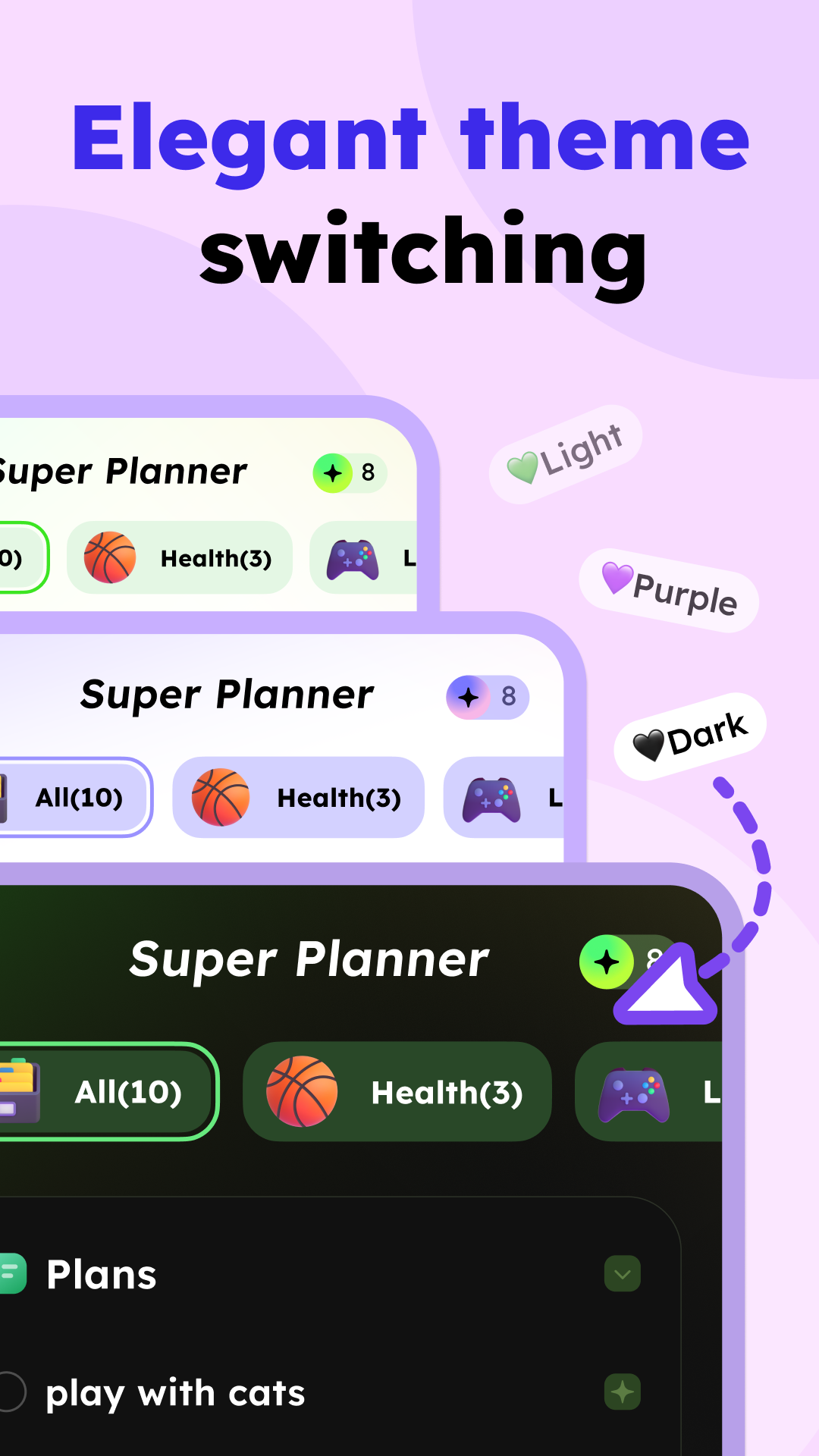 اسکرین شات 7 برنامه Super Planner: ADHD Routine AI