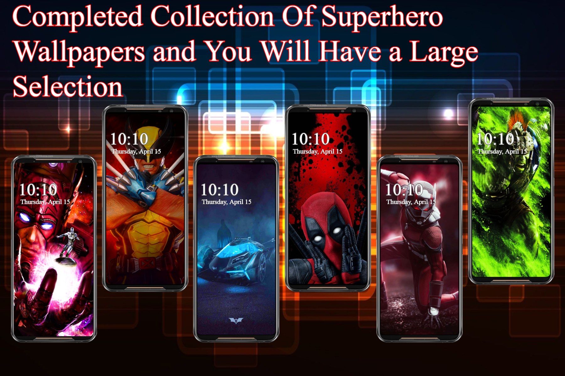 اسکرین شات 3 برنامه SuperHeroes Wallpaper 4K HD