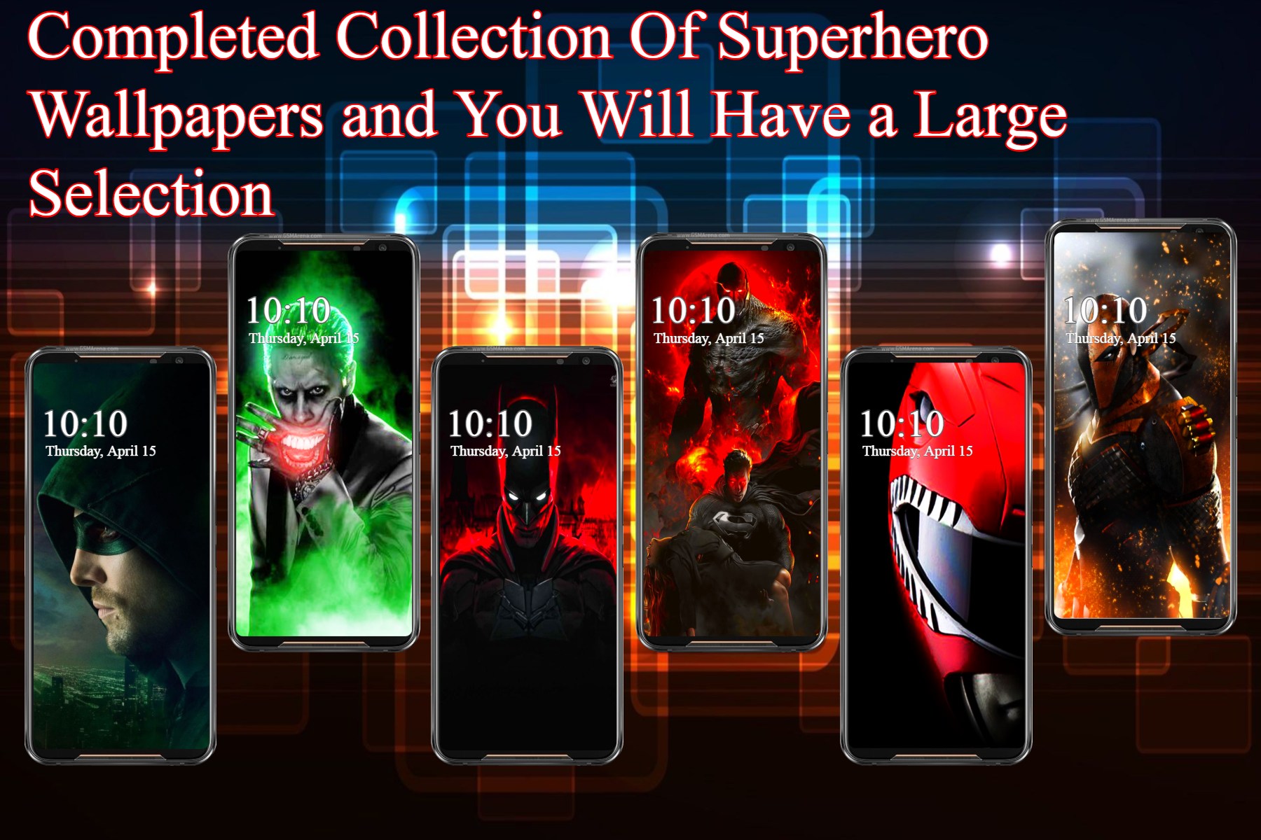 اسکرین شات 2 برنامه SuperHeroes Wallpaper 4K HD
