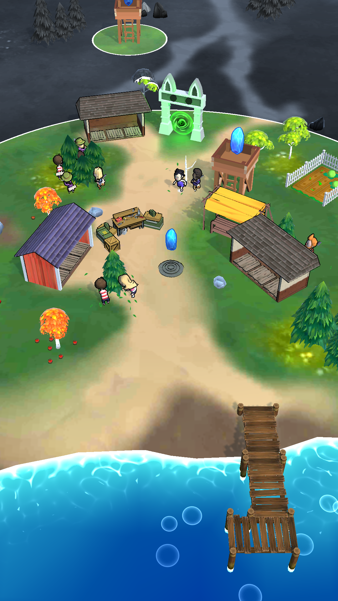 اسکرین شات 3 بازی Color Invaders Idle