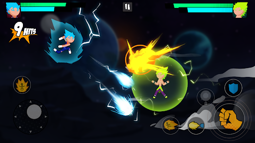 اسکرین شات 6 بازی Super Dragon Stickman Battle - Warriors Fight