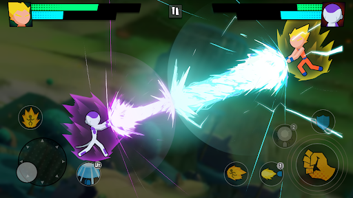 اسکرین شات 3 بازی Super Dragon Stickman Battle - Warriors Fight