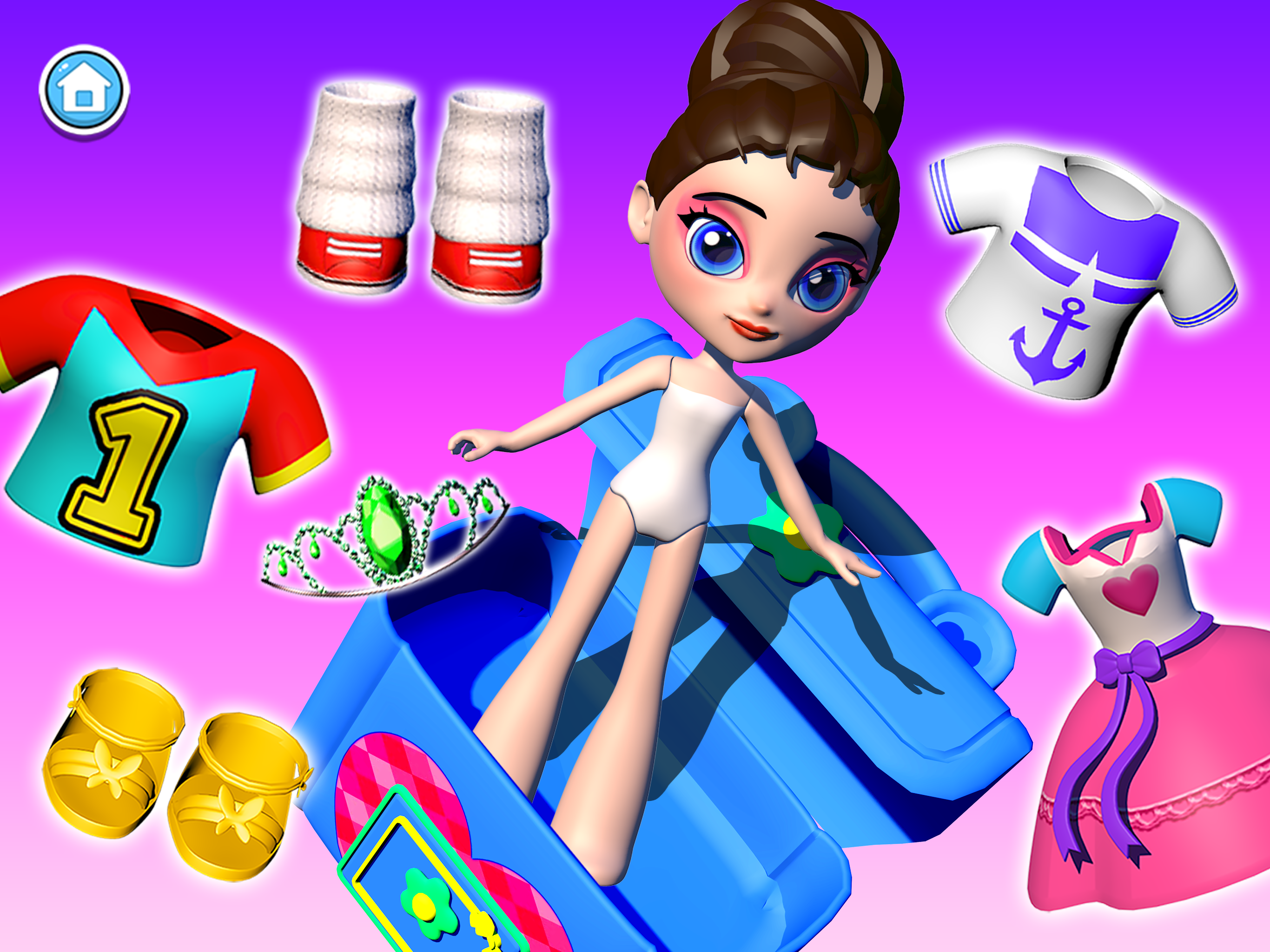 اسکرین شات 2 بازی Doll Unbox! Fun Unboxing Games