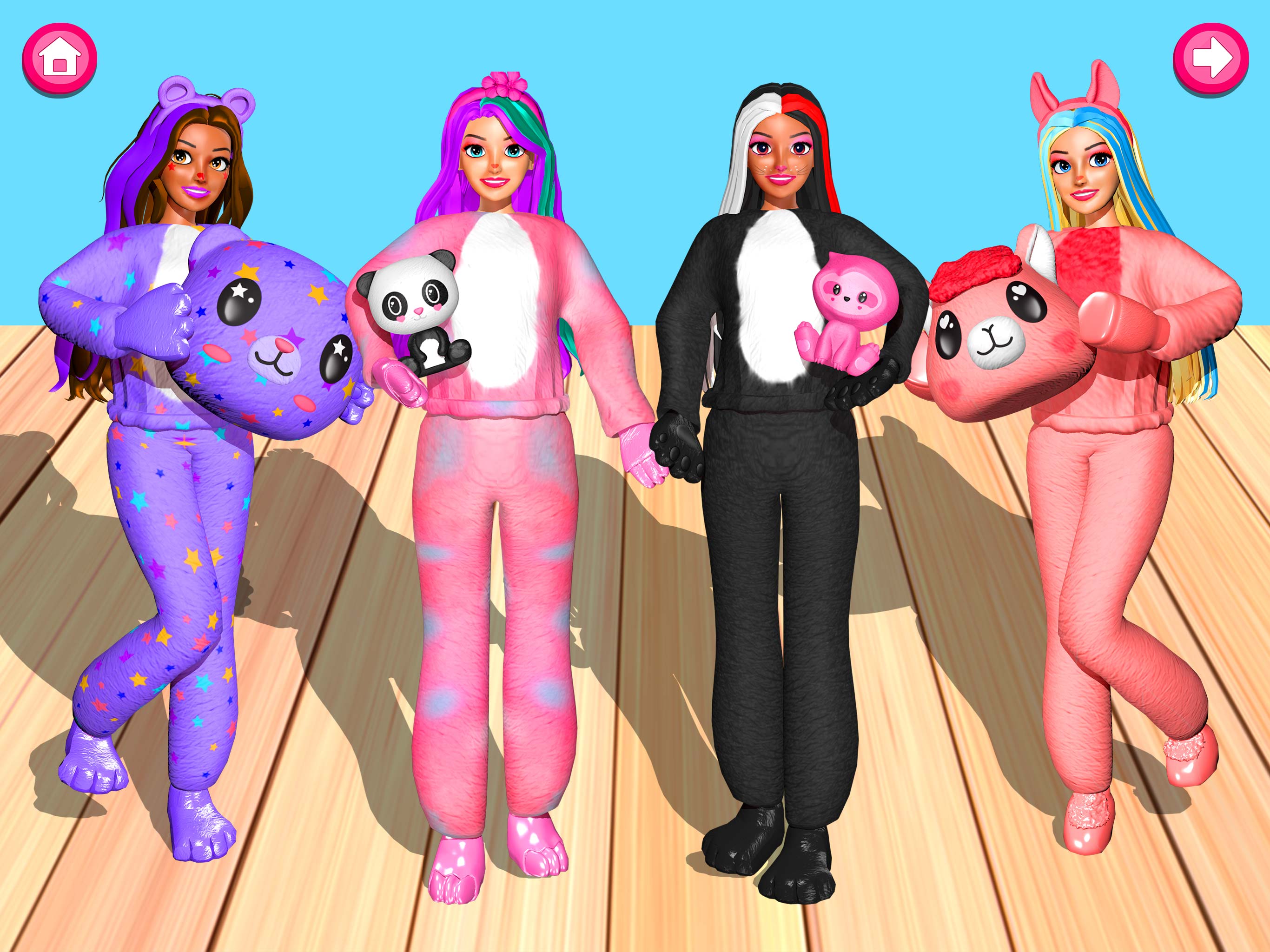اسکرین شات 4 بازی Cutie Reveal Doll Unbox Games