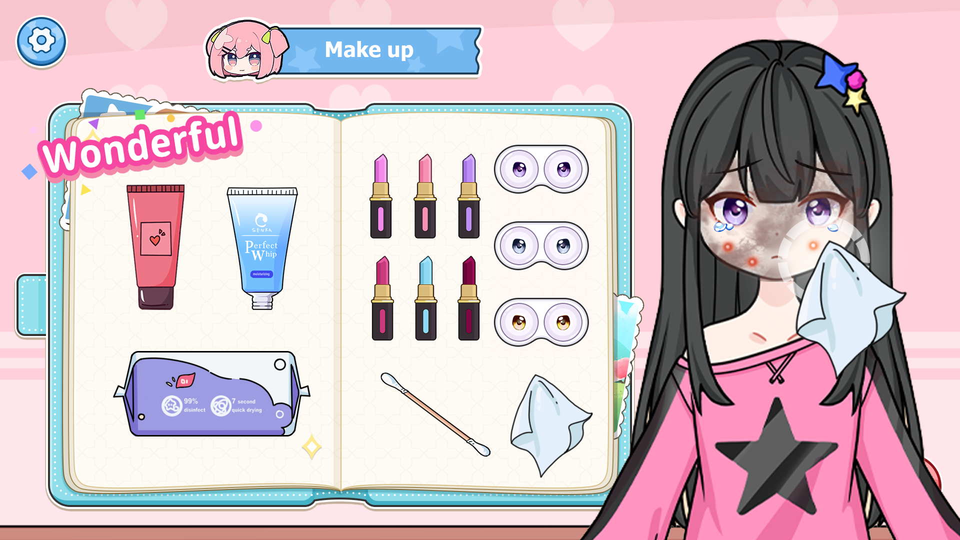 اسکرین شات 4 بازی Sweet Paper Doll: DIY Dress up