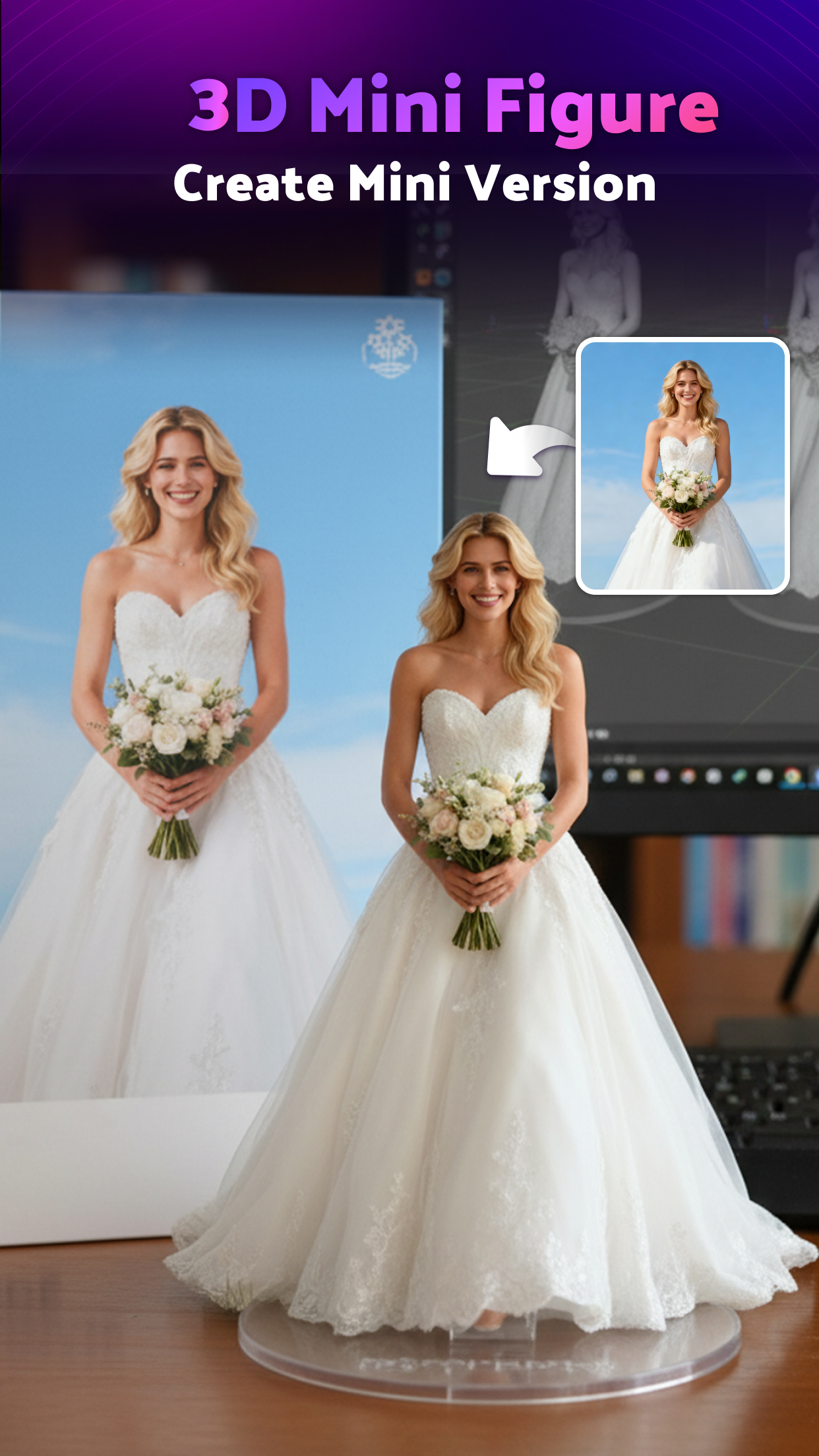 اسکرین شات 3 برنامه Vifio: AI Video & Portrait