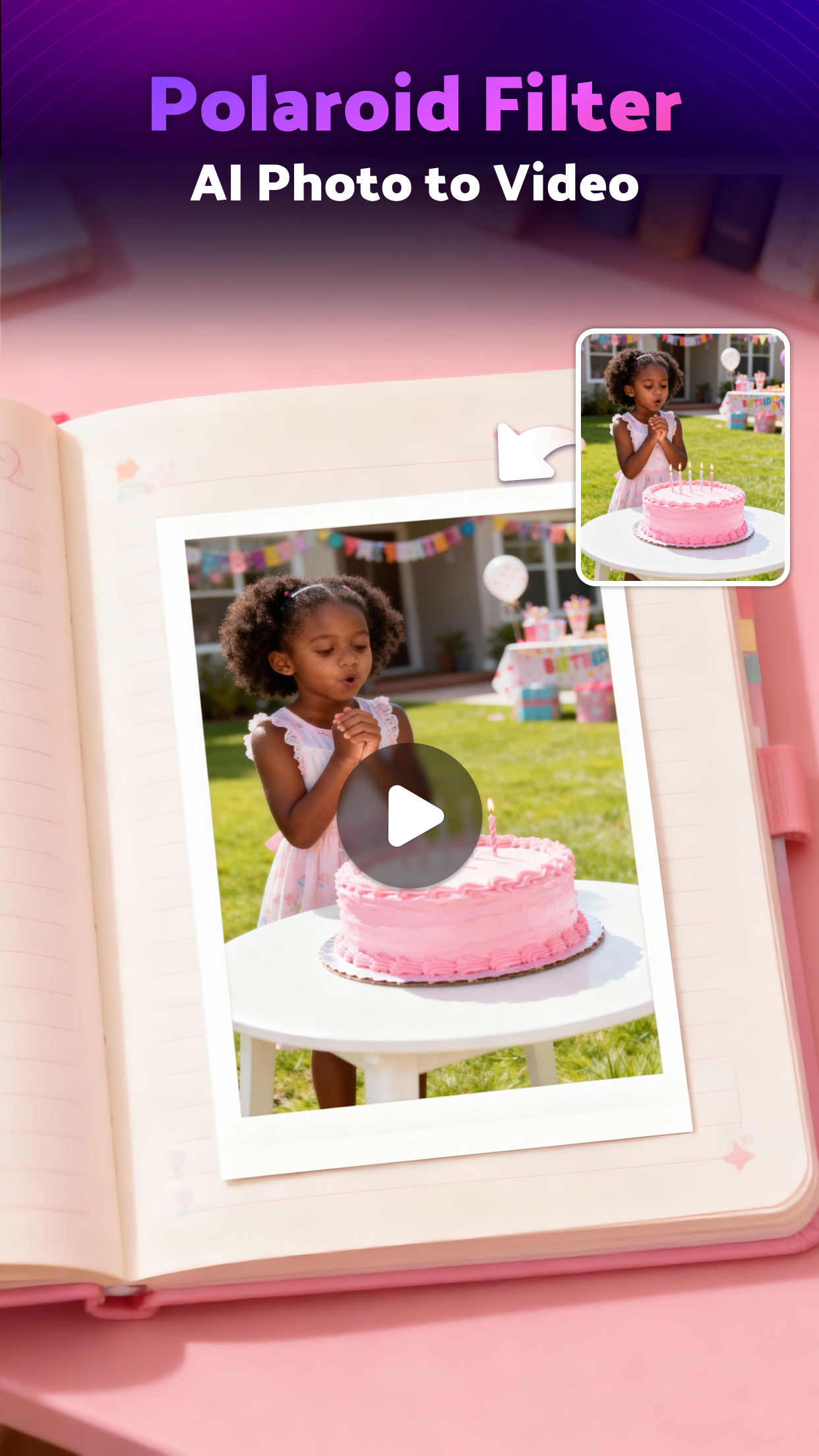 اسکرین شات 5 برنامه Vifio: AI Video & Portrait