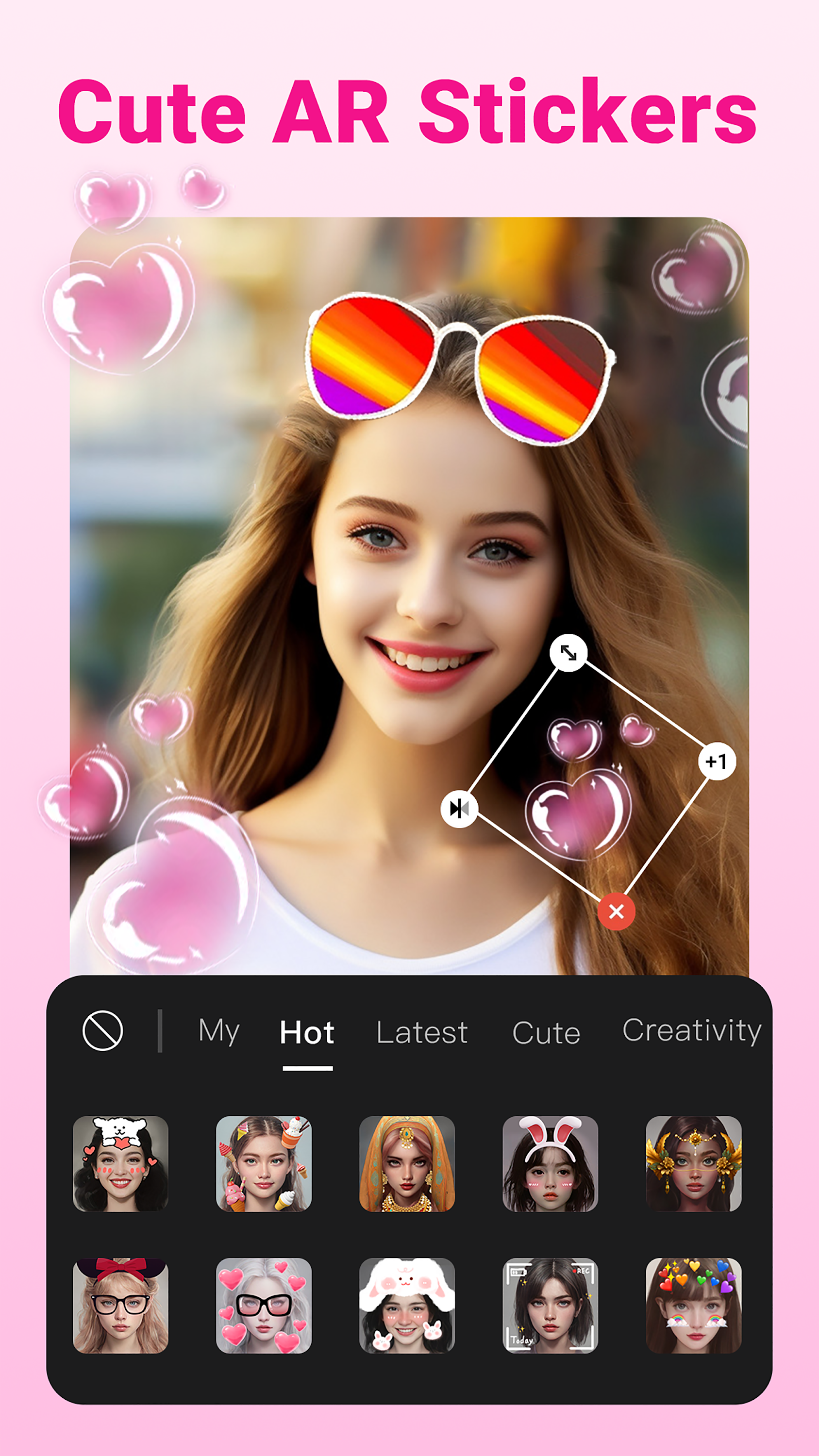 اسکرین شات 1 برنامه Beauty Camera & Makeup Stylist