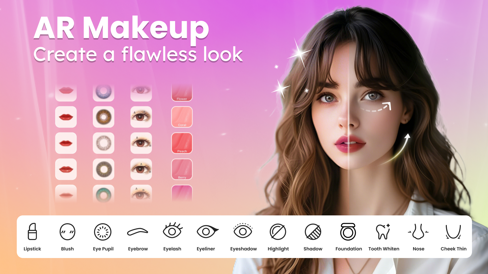 اسکرین شات 8 برنامه Beauty Camera & Makeup Stylist