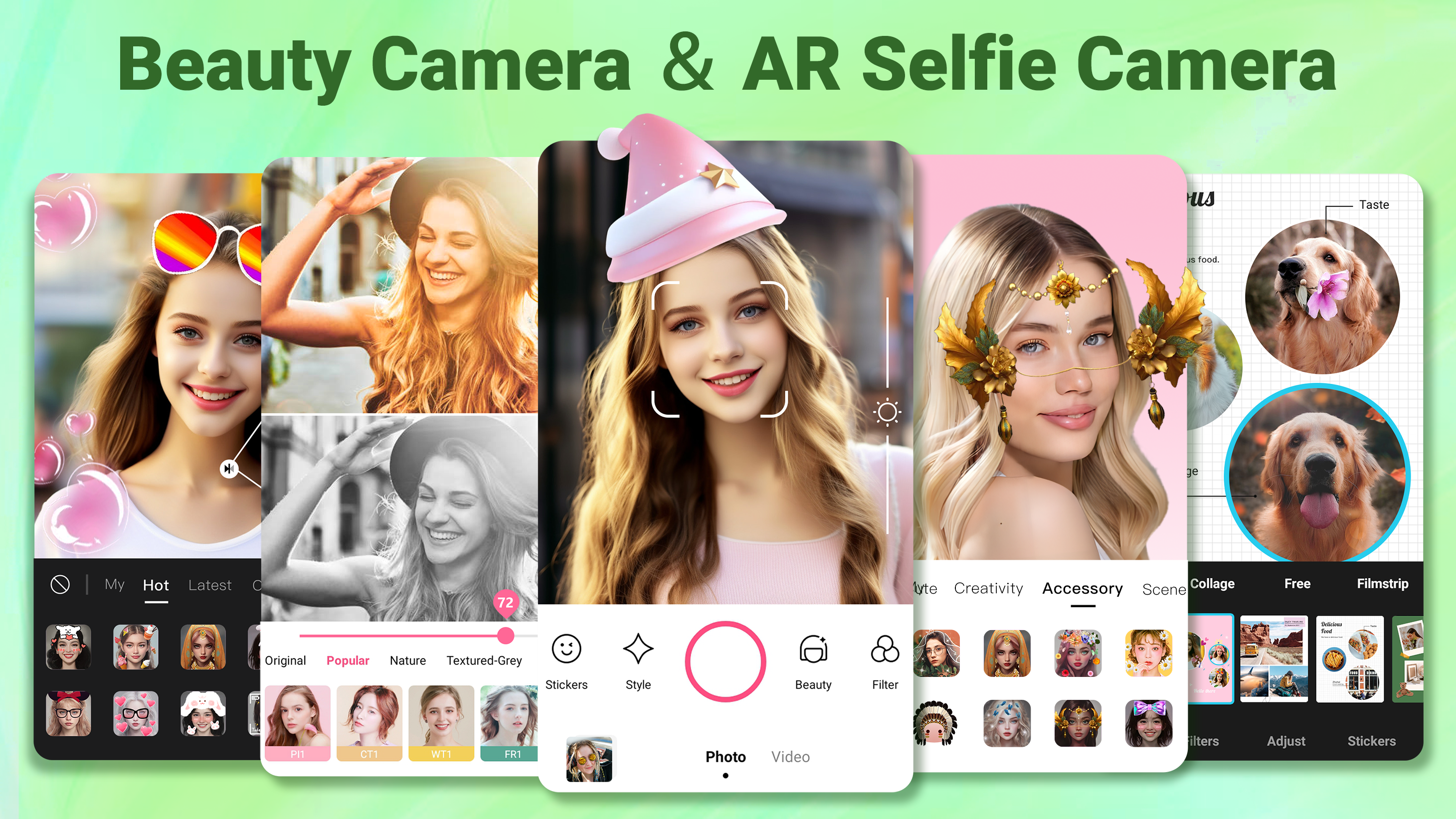 اسکرین شات 8 برنامه Beauty Camera & Makeup Stylist