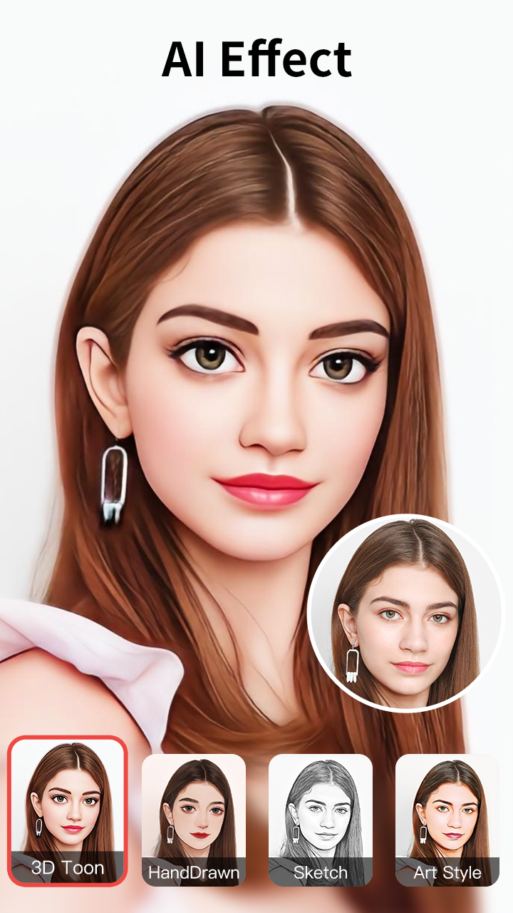 اسکرین شات 7 برنامه Beauty Selfie Camera - Papaya
