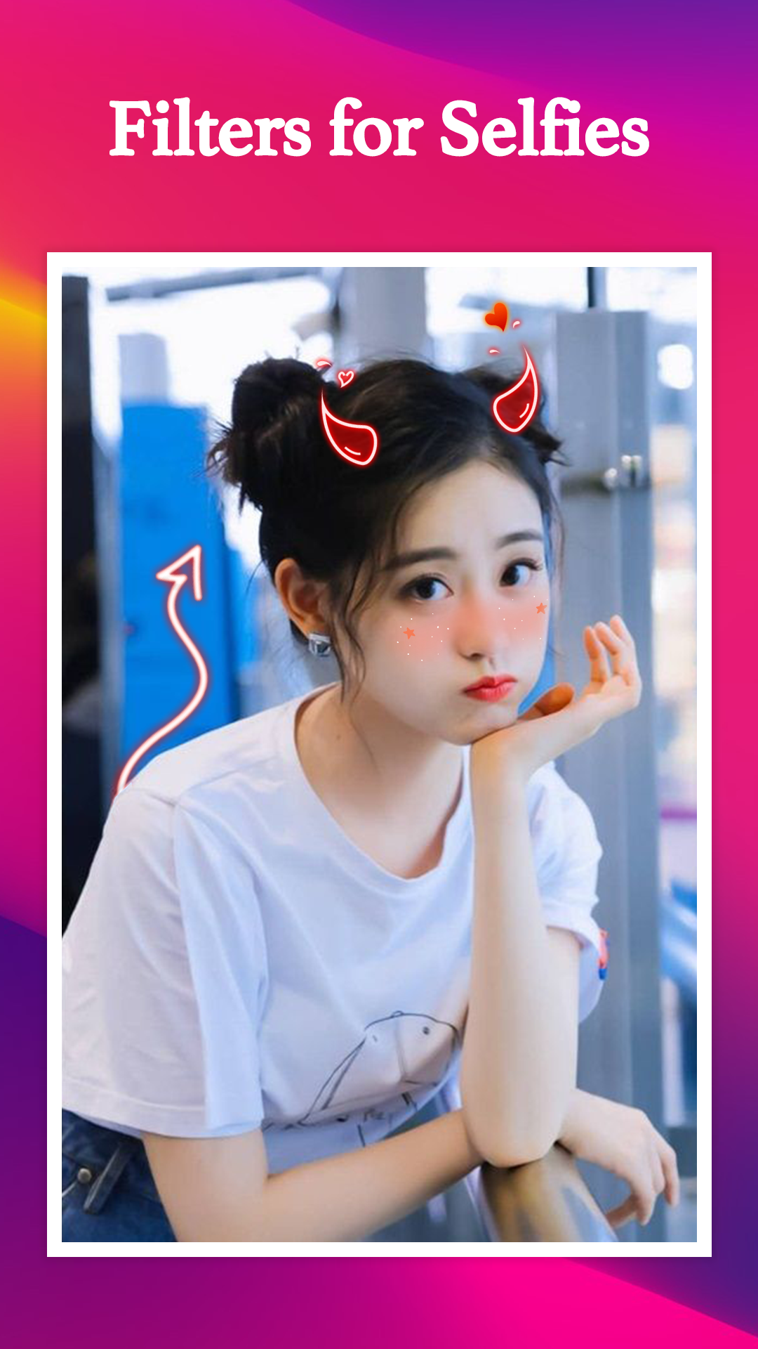 اسکرین شات 5 برنامه Filters for selfies