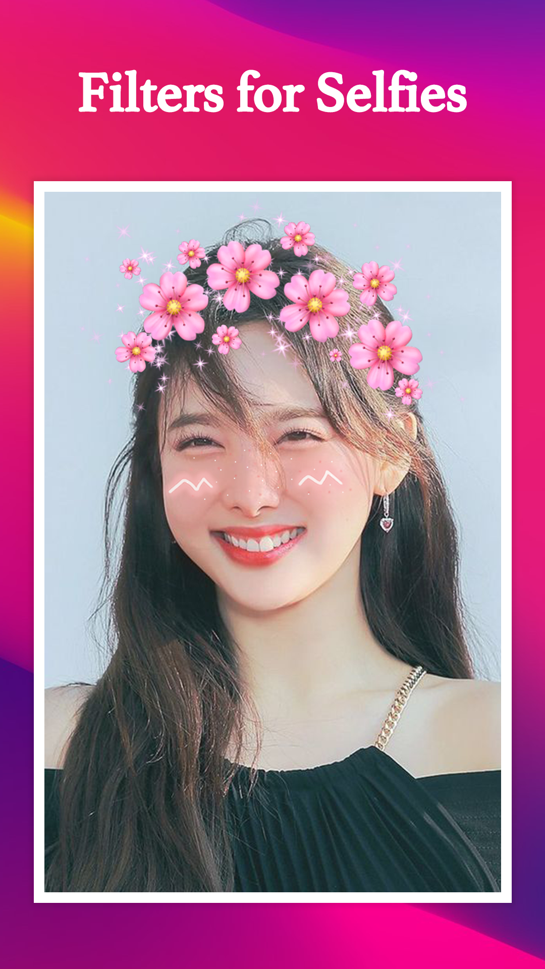 اسکرین شات 2 برنامه Filters for selfies