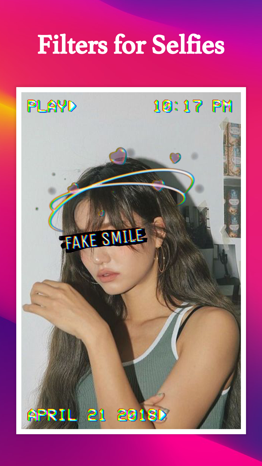 اسکرین شات 1 برنامه Filters for selfies