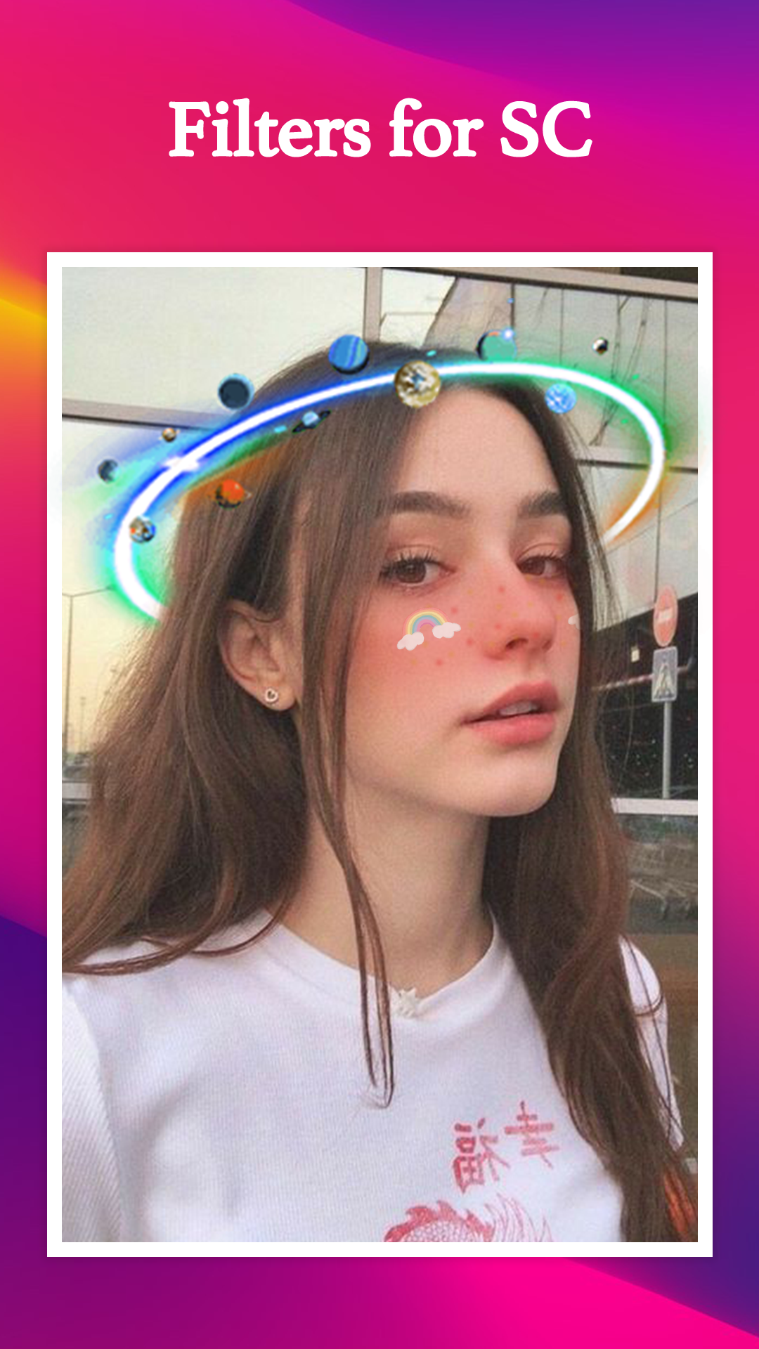 اسکرین شات 5 برنامه Filters for SC & Stickers