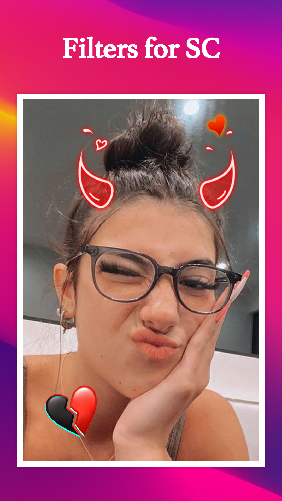 اسکرین شات 3 برنامه Filters for SC & Stickers