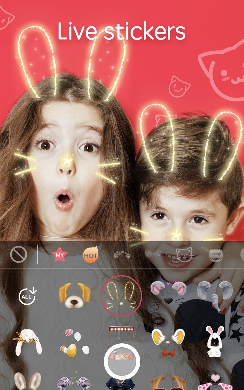 اسکرین شات 1 برنامه Sweet Snap Lite: cam & editor