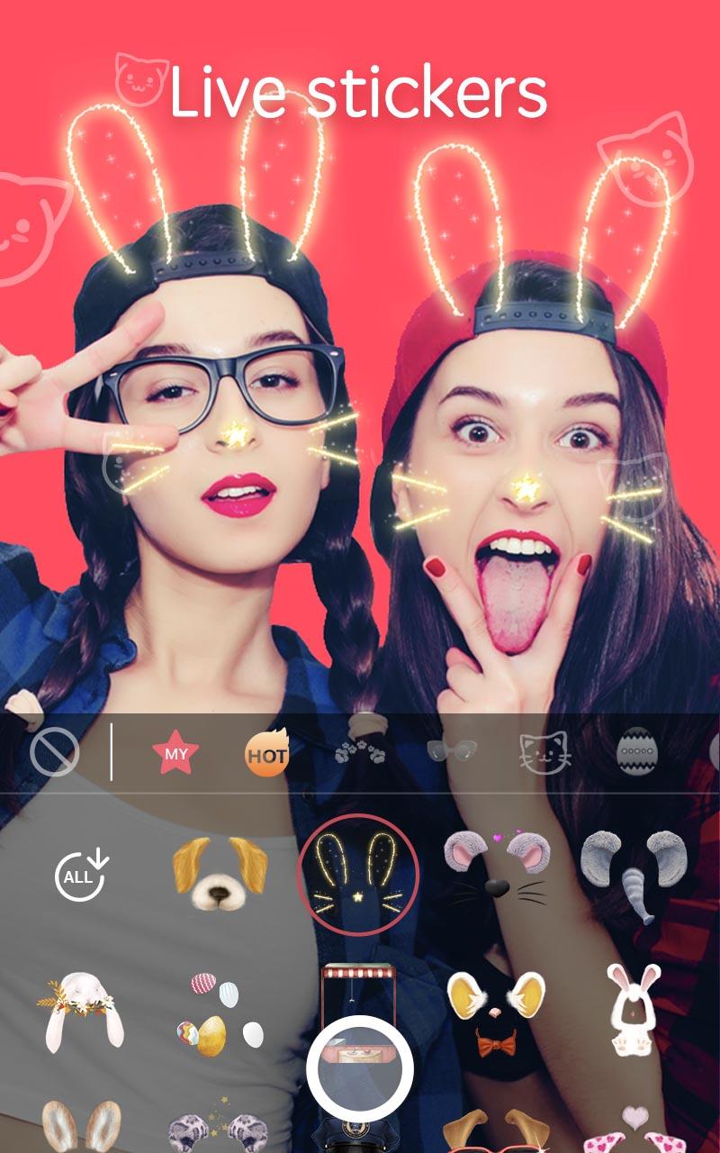 اسکرین شات 2 برنامه Sweet Snap Lite: cam & editor