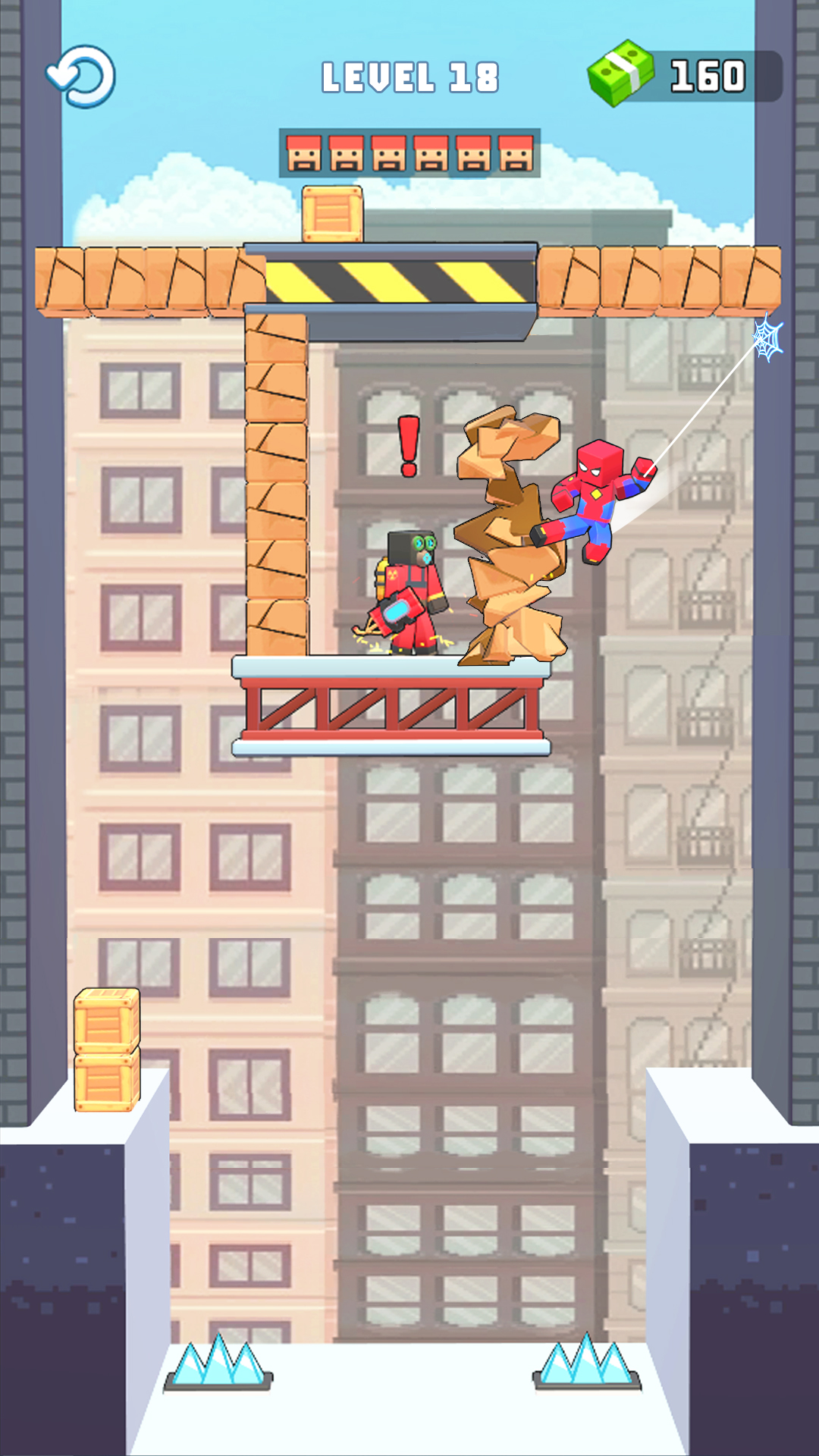 اسکرین شات 1 بازی Web Shooter Game: Spider Hero
