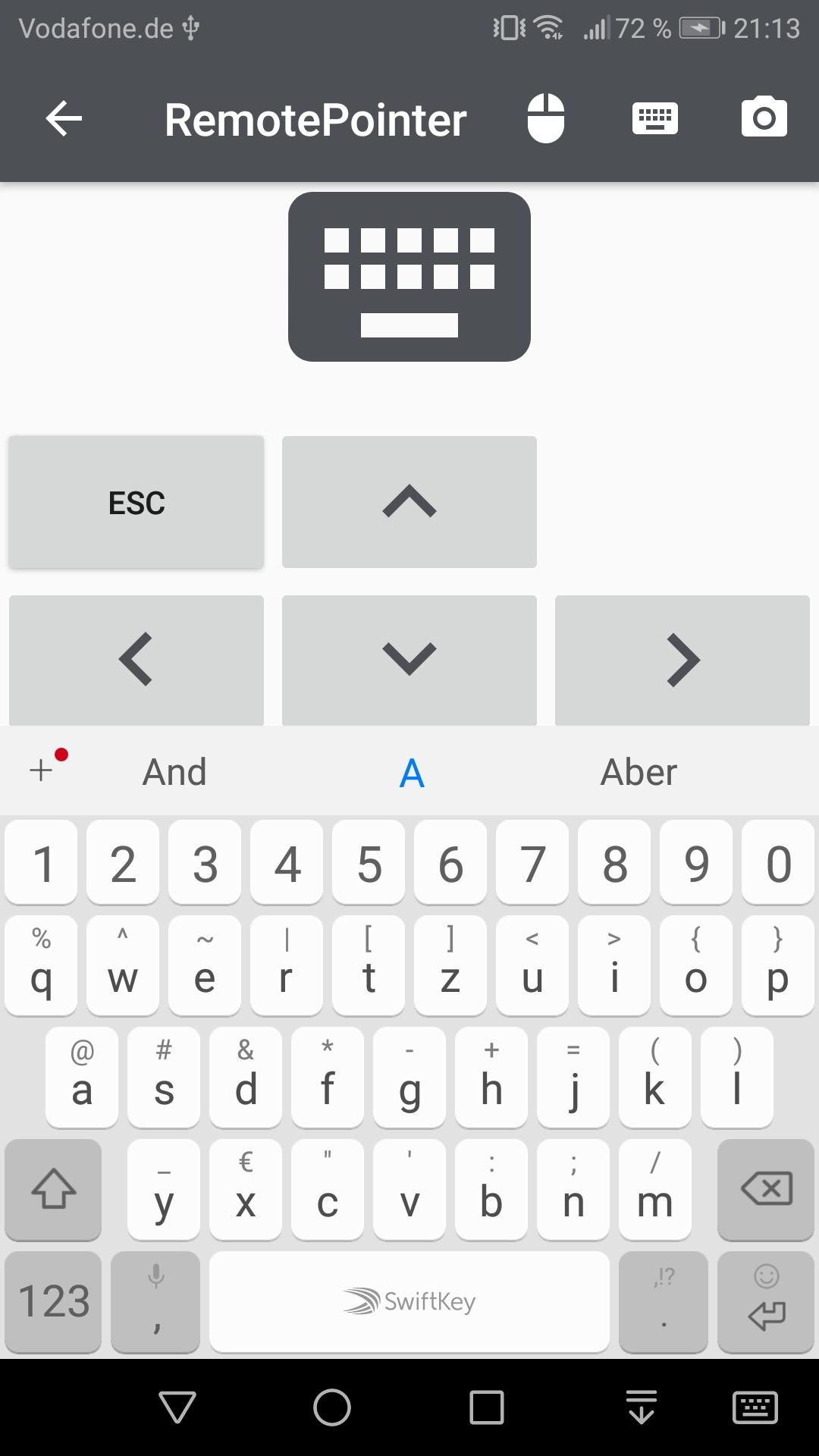 اسکرین شات 2 برنامه RemotePointer