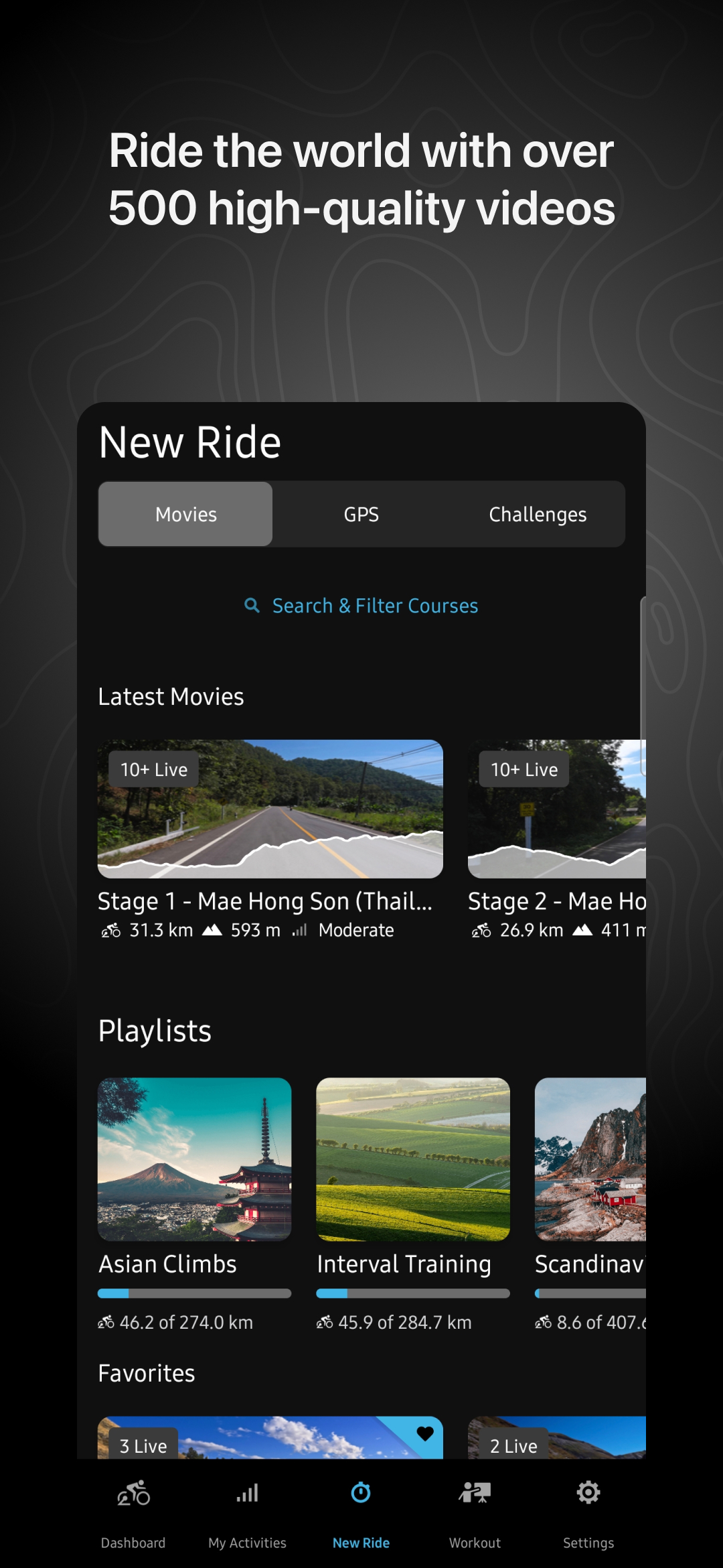 اسکرین شات 2 برنامه Tacx Training™