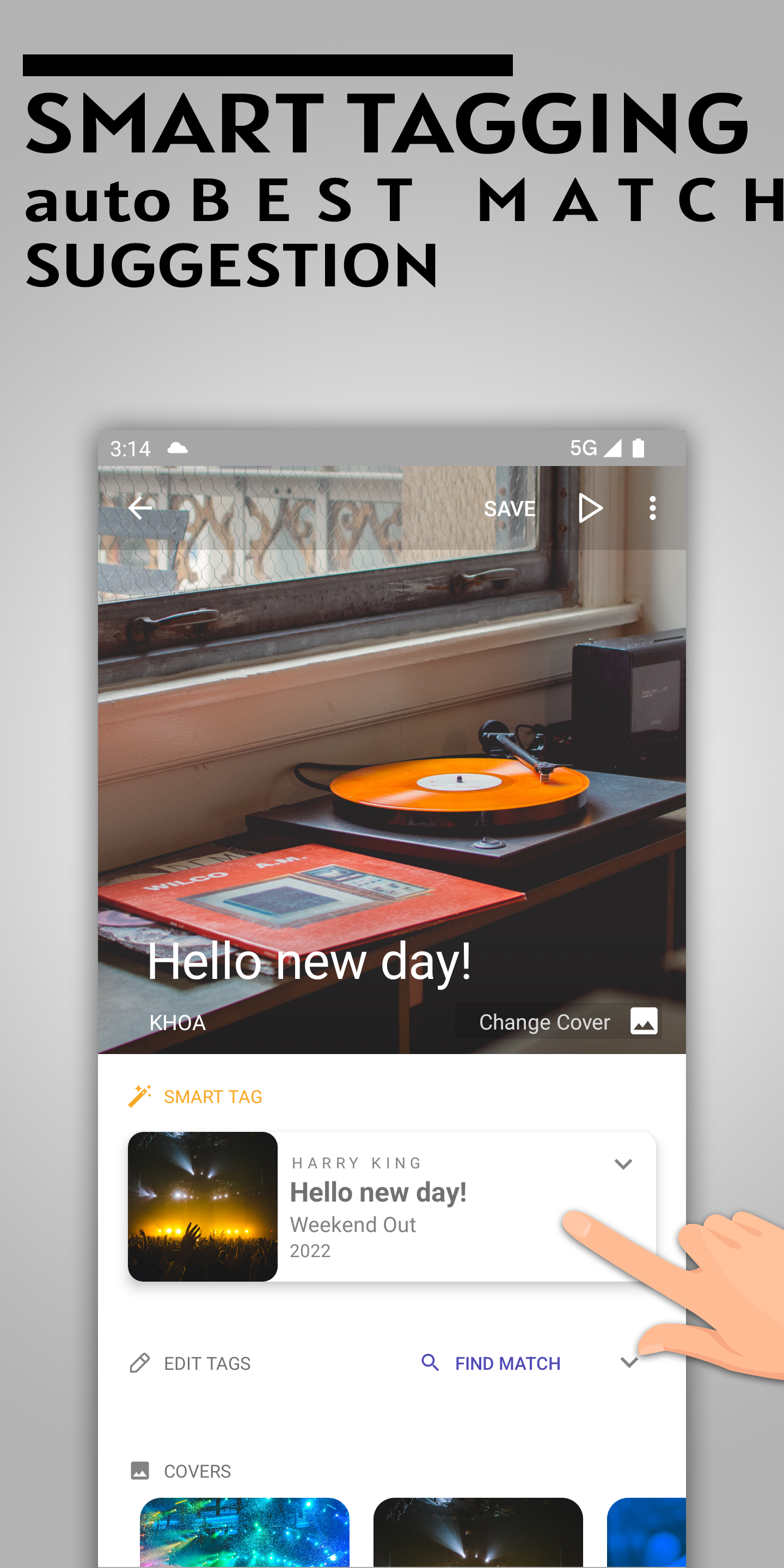 اسکرین شات 1 برنامه Smart MP3 Tag Editor