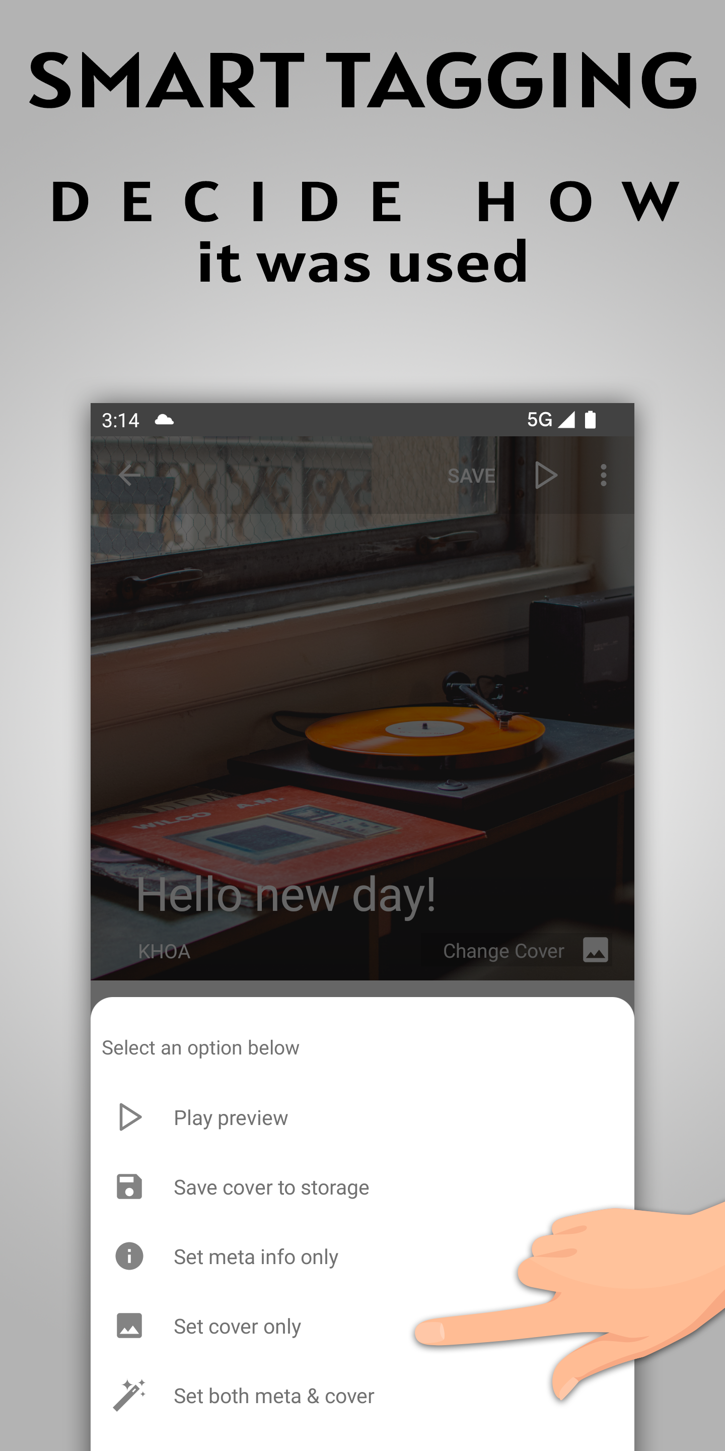 اسکرین شات 2 برنامه Smart MP3 Tag Editor