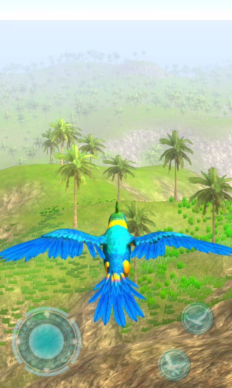 اسکرین شات 6 برنامه Talking Parrot Couple