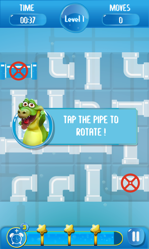 اسکرین شات 6 برنامه Talking Bath Crocodile