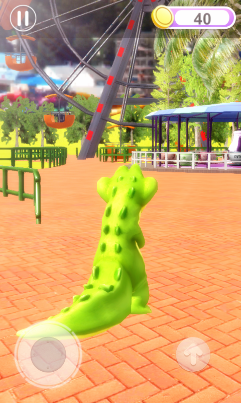 اسکرین شات 7 برنامه Talking Bath Crocodile