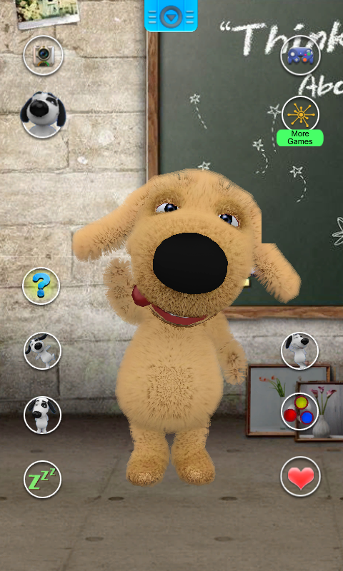 اسکرین شات 2 برنامه Talking Dog