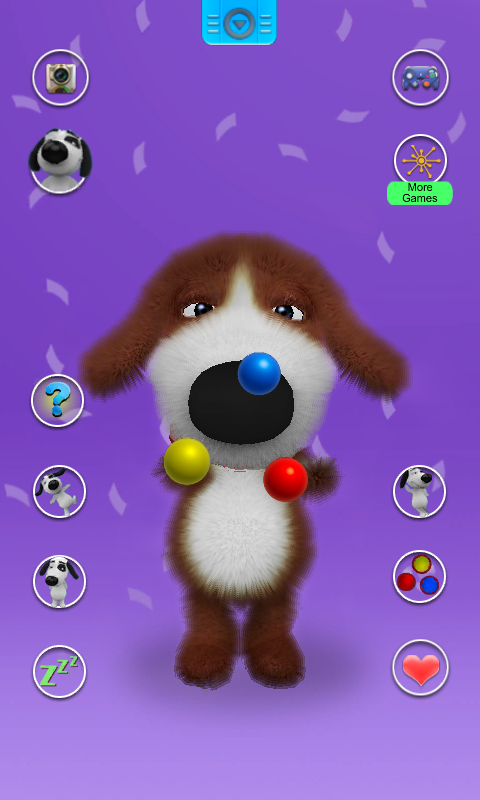 اسکرین شات 4 برنامه Talking Dog
