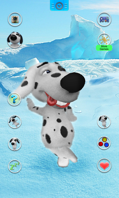 اسکرین شات 3 برنامه Talking Dog