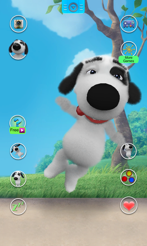اسکرین شات 1 برنامه Talking Dog