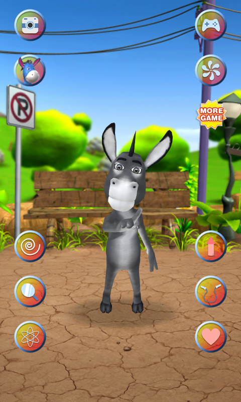 اسکرین شات 4 برنامه Talking Donkey