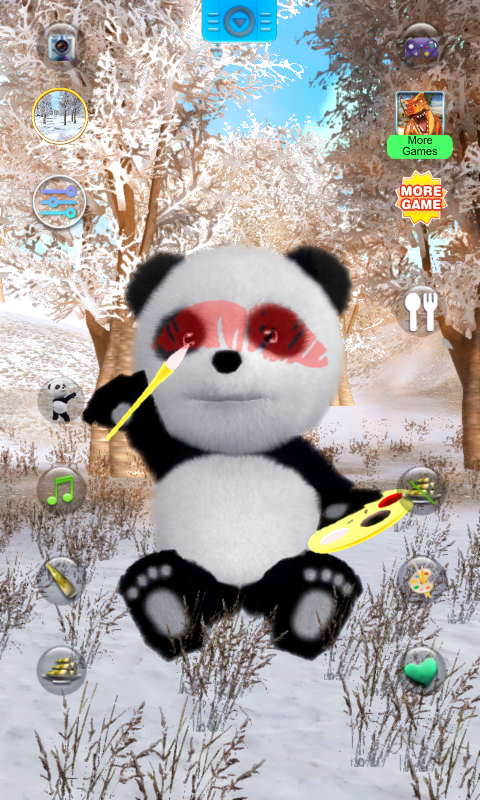 اسکرین شات 7 برنامه Talking Panda