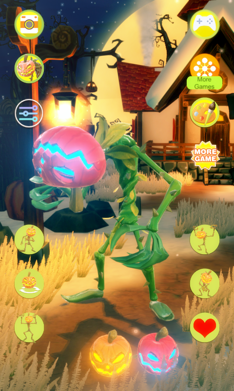 اسکرین شات 2 بازی Talking Jack-o'-lantern