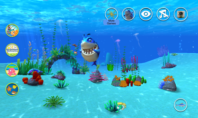 اسکرین شات 4 برنامه Talking Shark