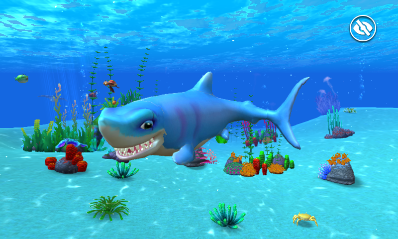 اسکرین شات 1 برنامه Talking Shark